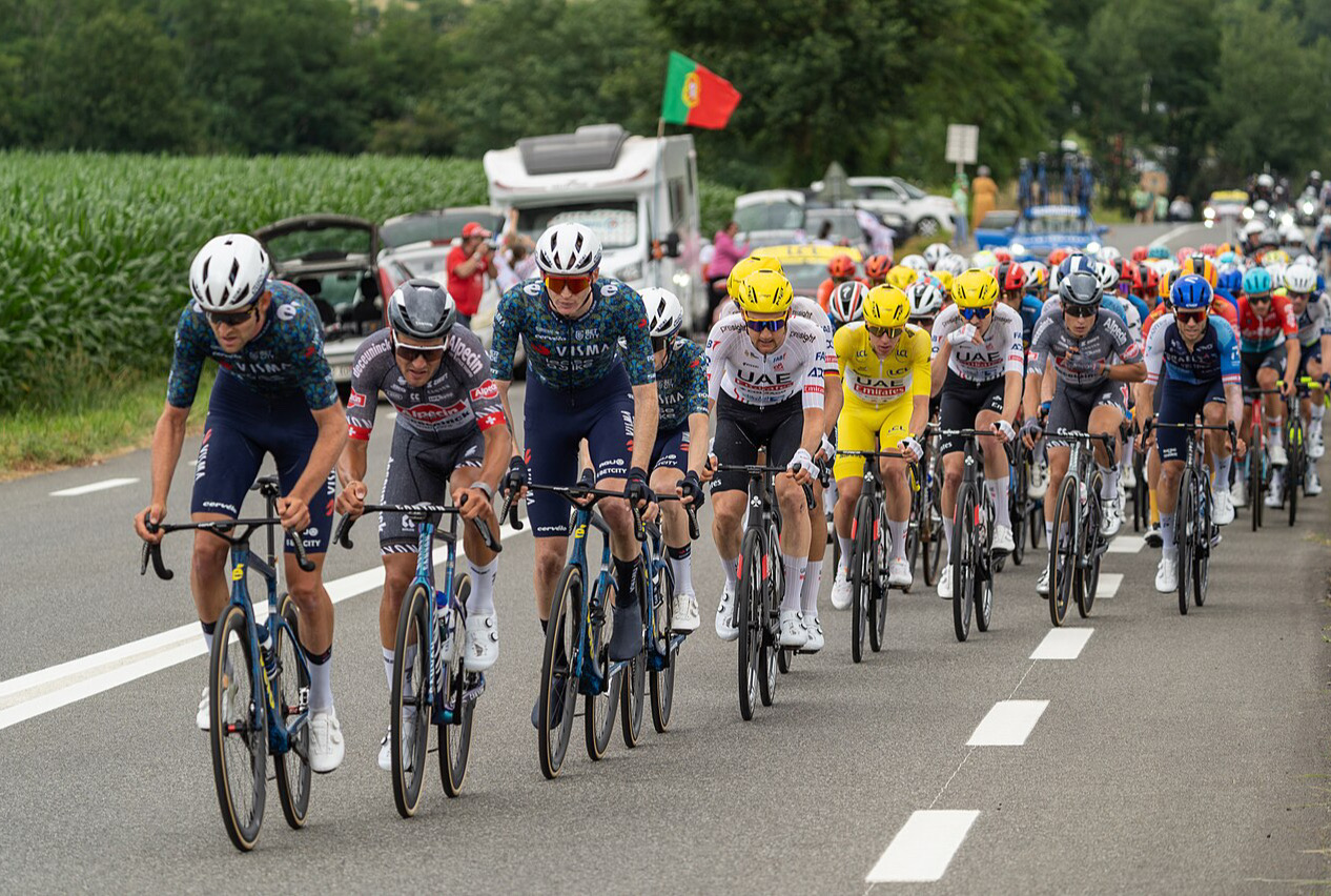 Stare a ruote ciclismo, tour de france