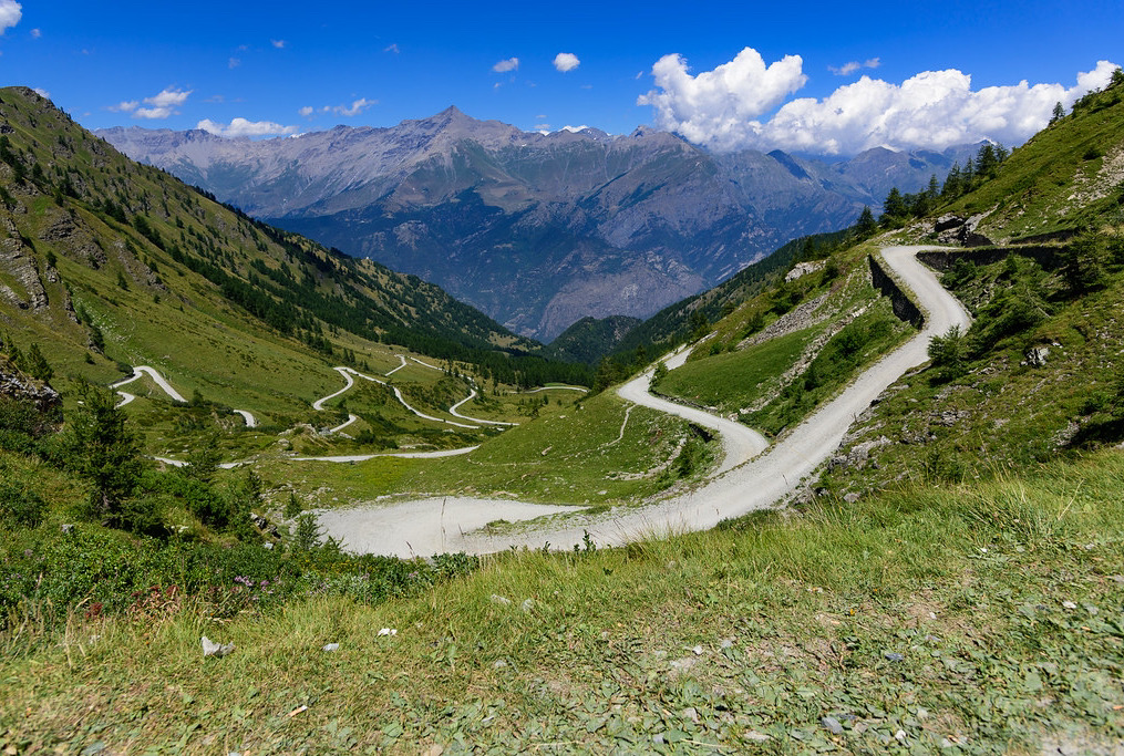 La salmista sterrata del Colle delle Finestre